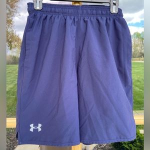 Under Armour Men’s Small Navy Athletic Shorts 8 Inch Inseam